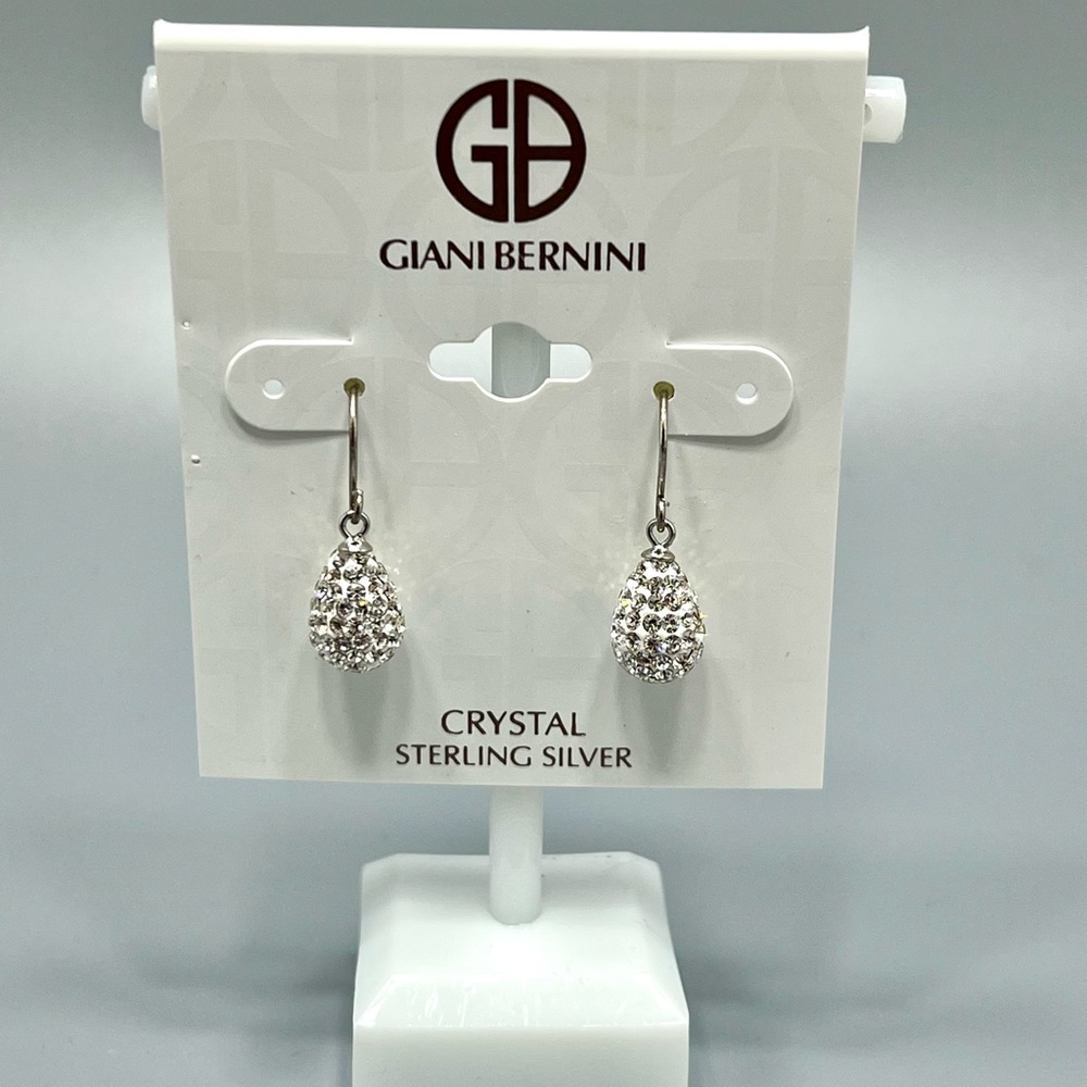 Giani Bernini Sterling Silver & Crystal Earrings